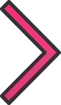 Chevron Right Vector Icon Design