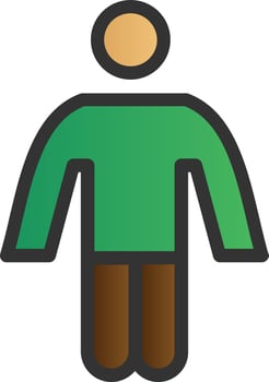 Child Vector Icon Design