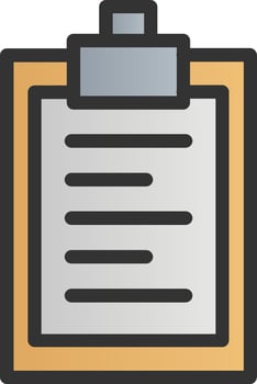 Clipboard Vector Icon Design