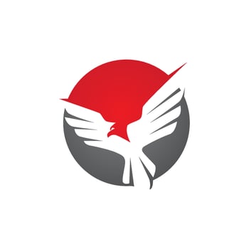 Falcon Logo Template vector