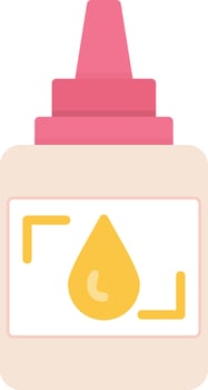 Glue Creative Icon Design vector