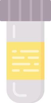 Test Tube Creative Icon Design vector