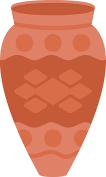 Vase Creative Icon Design vector