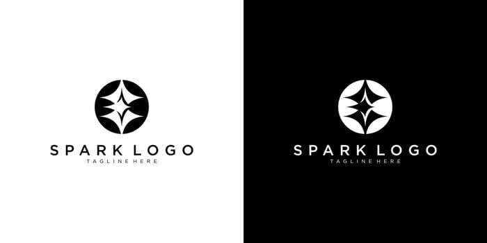 spark logo graphic vector icon