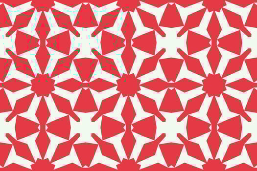 Winter Snowflake Christmas Seamless Pattern vector