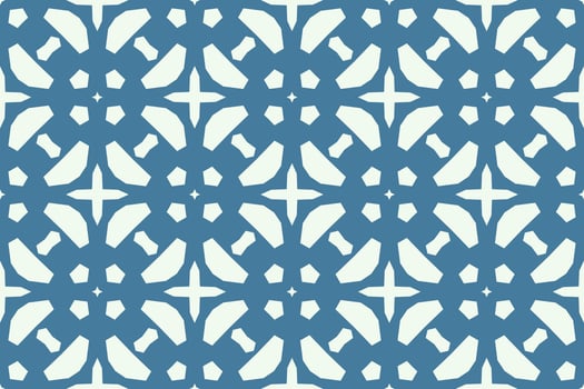 Winter Snowflake Christmas Seamless Pattern vector
