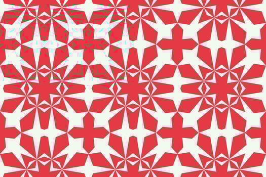 Winter Snowflake Christmas Seamless Pattern vector