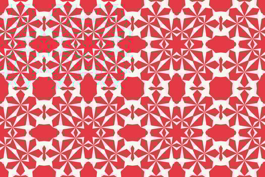Winter Snowflake Christmas Seamless Pattern vector