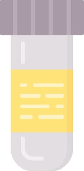 Test Tube Creative Icon Design vector
