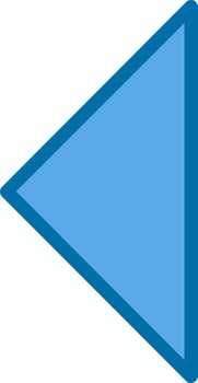 Caret Left Vector Icon Design