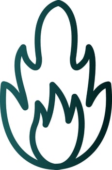 Burn Vector Icon Design