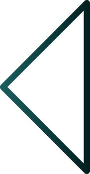 Caret Left Vector Icon Design