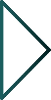 Caret Right Vector Icon Design