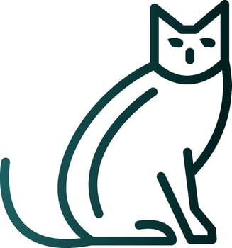 Cat Vector Icon Design