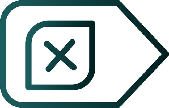 Backspace Vector Icon Design