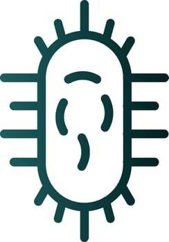 Bacteria Vector Icon Design