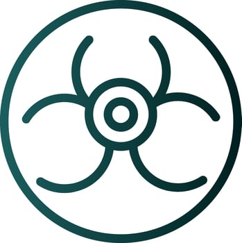 Biohazard Vector Icon Design