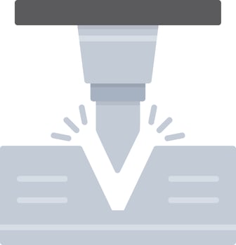 Bending Creative Icon Design vector