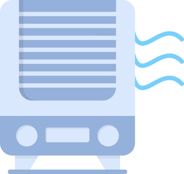 Air Purifier Creative Icon Design vector
