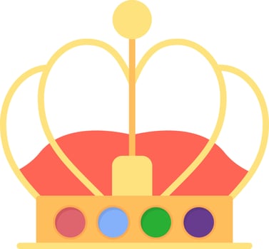 Crown Creative Icon Design vector