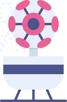 Space Camera Creative Icon Design vector