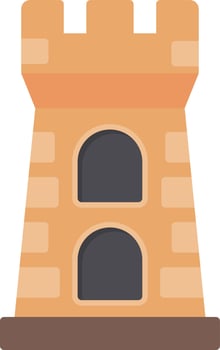 Tower Creative Icon Design vector