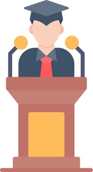 Speech Creative Icon Design vector