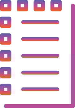 Border Style Vector Icon Design