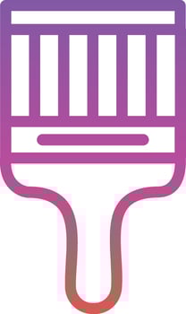 Brush Vector Icon Design