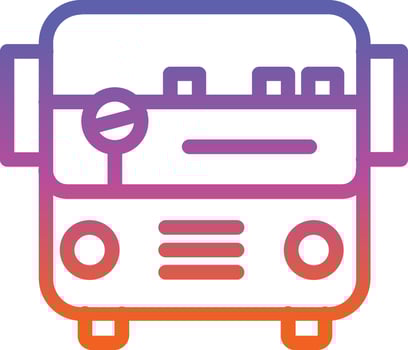 Bus Alt Vector Icon Design