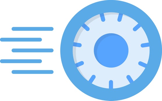 Frisbee Creative Icon Design vector