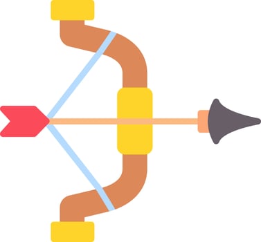 Archery Creative Icon Design vector