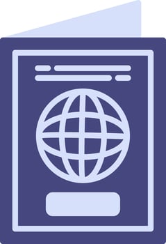 Passport Creative Icon Design vector