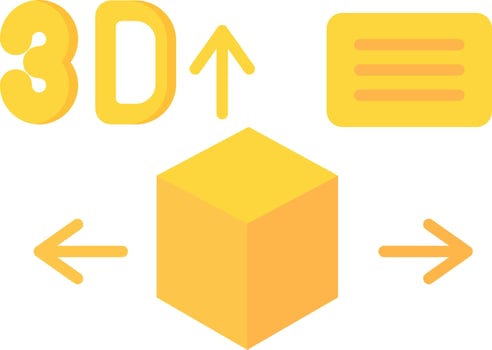 3D Design Creative Icon Design vector