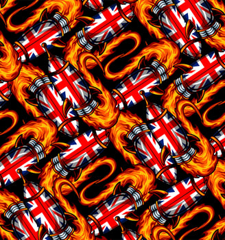 unique vector pattern for graphic design