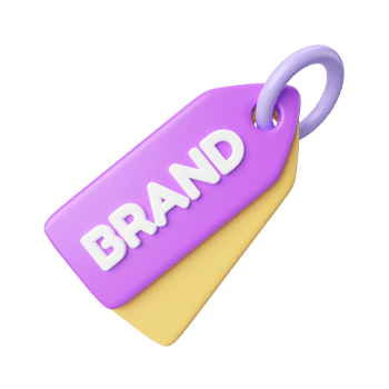 Brand 3D Illustration Icon png