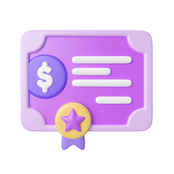 Shares 3D Illustration Icon png