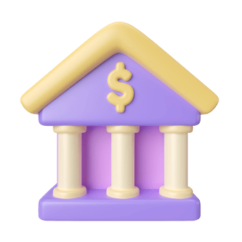 Bank 3D Illustration Icon png