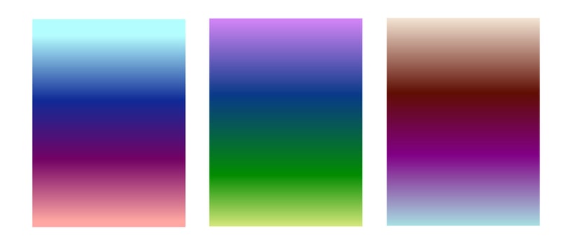 Set Of Colorful Gradient Background. Suitable For Banner, Ads, Social Media Post, and Wallpaper. vector