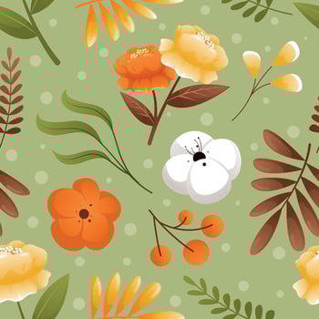 Floral Pattern Background vector