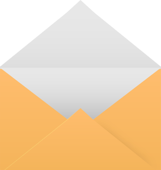 Envelope icon in flat design style. Mail signs illustration. png