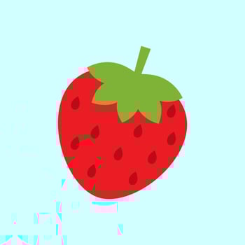 Strawberry vector design