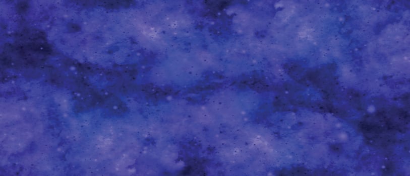 Artistic hand painted multi layered dark blue background. dark blue nebula sparkle purple star universe in outer space horizontal galaxy on space. navy blue watercolor and paper texture. wash aqua vector