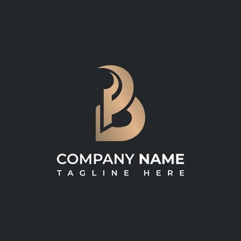 Letter FB Abstract Luxury Logo Ideas vector