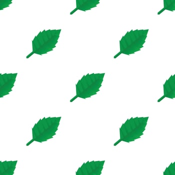 Origami leaf pattern seamless vector