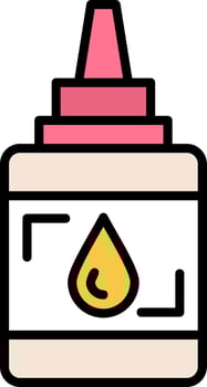 Glue Creative Icon Design vector