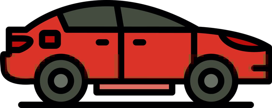 Car Creative Icon Design vector