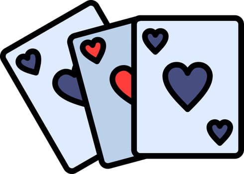 Poker Creative Icon Design vector