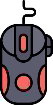 Mouse Creative Icon Design vector