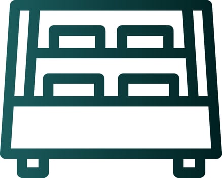 Cakes Showcase Vector Icon Design